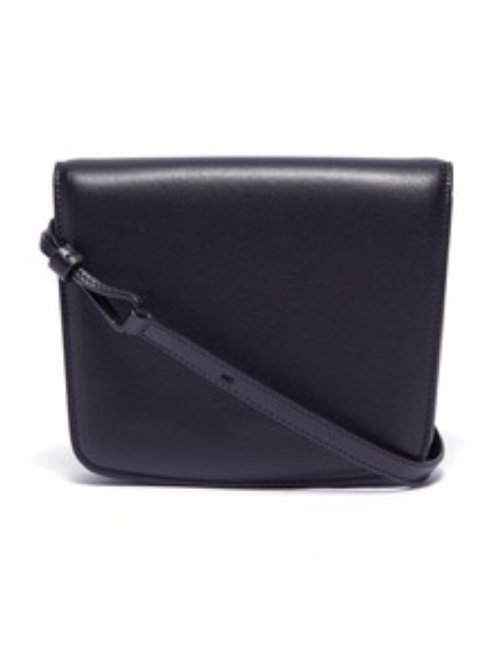 The Row Large Julien Bag in Dark Navy Blue